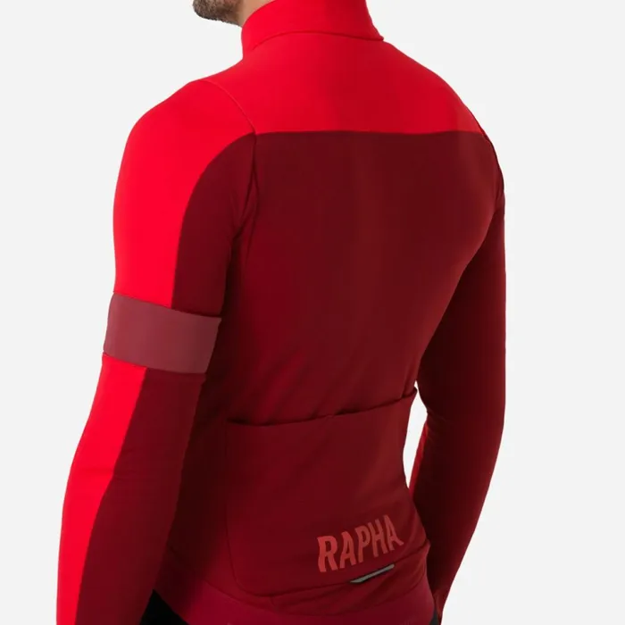Men Pro Team Winter Jacket Blackwhitereddark Redlime Greengreenbluepeach Rapha Jackets and Vests