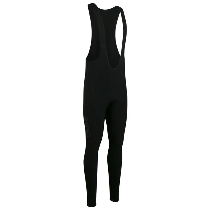 Men Pro Team Winter Tights With Pad II Blackblackblackwhitedark Navydark Navylime Green Rapha Bibs Shorts and Tights