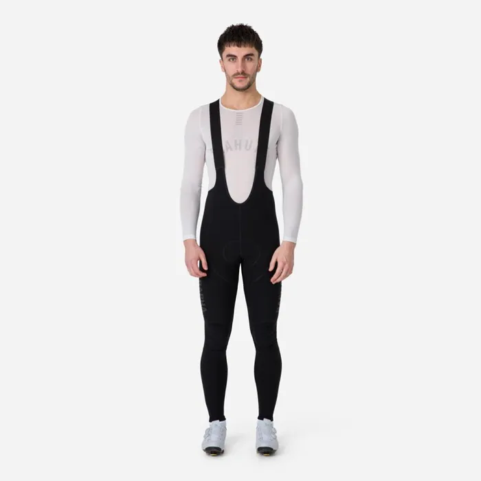 Men Pro Team Winter Tights With Pad II Blackblackblackwhitedark Navydark Navylime Green Rapha Bibs Shorts and Tights