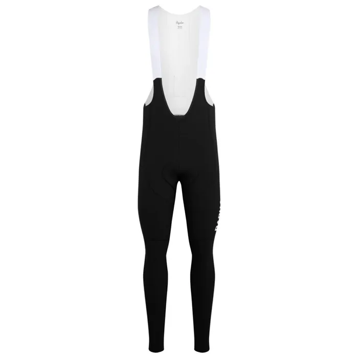 Men Pro Team Winter Tights With Pad II Blackblackblackwhitedark Navydark Navylime Green Rapha Bibs Shorts and Tights