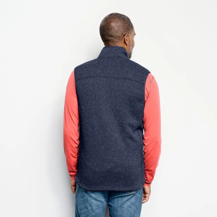 Men R65 Sweater Fleece Vest Ink Orvis Vests