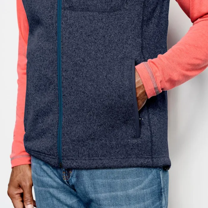 Men R65 Sweater Fleece Vest Ink Orvis Vests