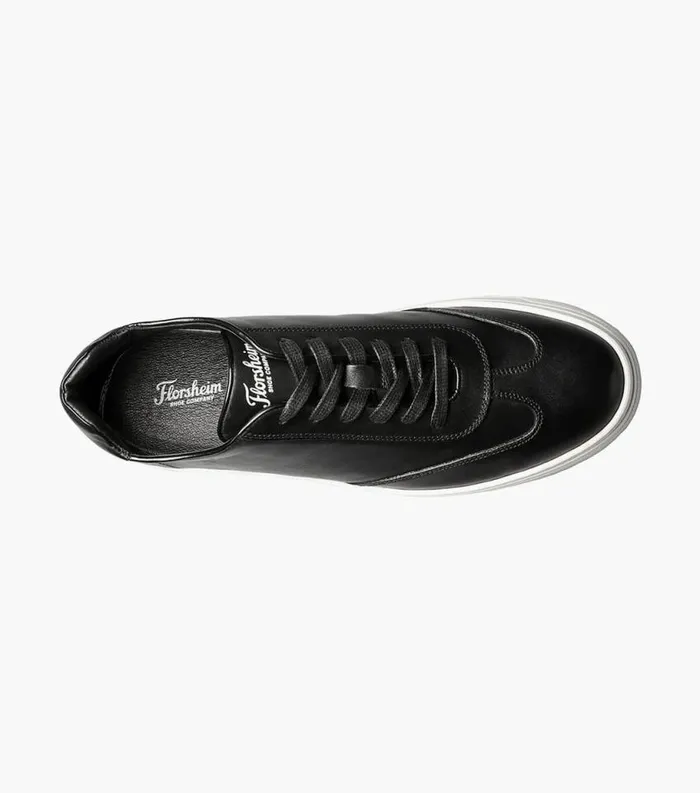 Men Radar Wingtip Lace Up Sneaker Black Florsheim Casual Shoes