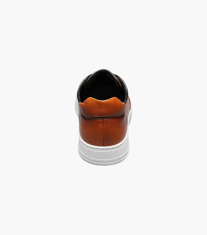 Men Radar Wingtip Lace Up Sneaker Cognac Florsheim Casual Shoes