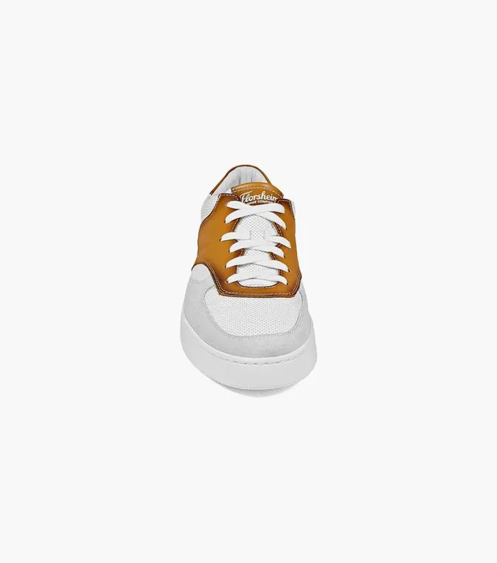 Men Random Moc Toe Lace Up Sneaker Cognac Florsheim Sneakers