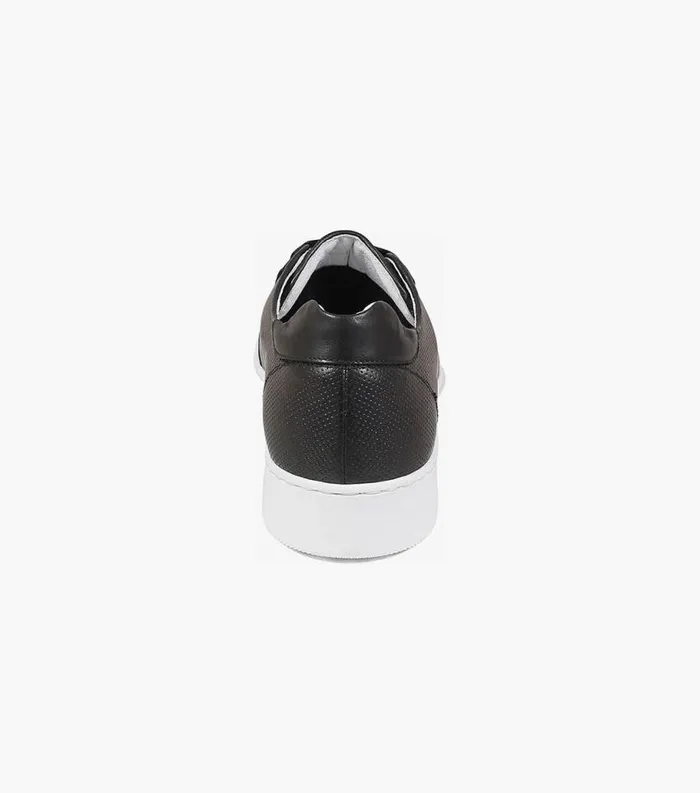 Men Random Plain Toe Lace Up Sneaker Black Florsheim Sneakers