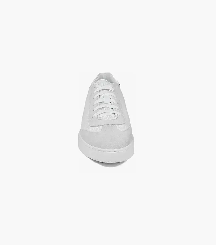 Men Random Plain Toe Lace Up Sneaker Bone Florsheim Sneakers