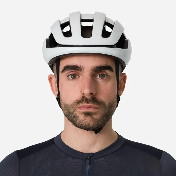 Men Rapha POC Omne Air 8211 EU Whitedark Navy Rapha Hats Gloves and Accessories