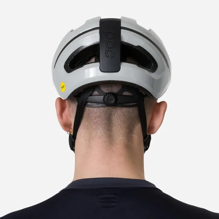 Men Rapha POC Omne Air 8211 EU Whitedark Navy Rapha Hats Gloves and Accessories