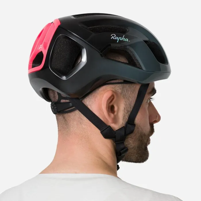 Men Rapha POC Ventral Air 8211 EU Whitegreen Grey Rapha Hats Gloves and Accessories