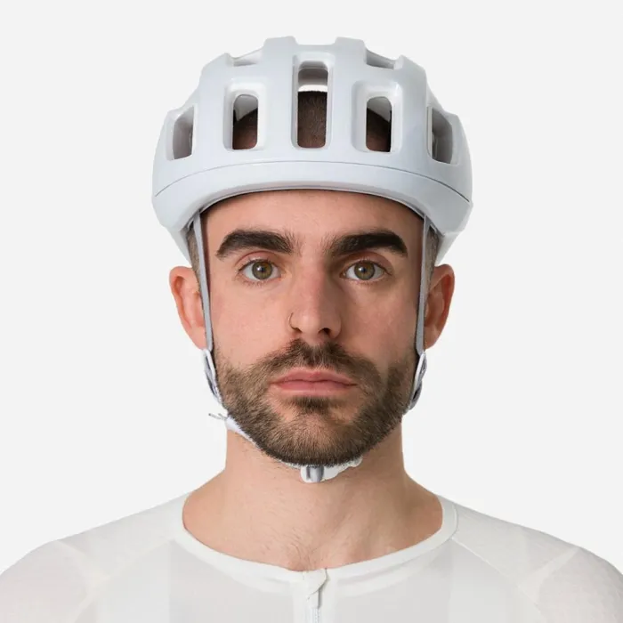 Men Rapha POC Ventral Air 8211 US Whitegreen Grey Rapha Hats Gloves and Accessories