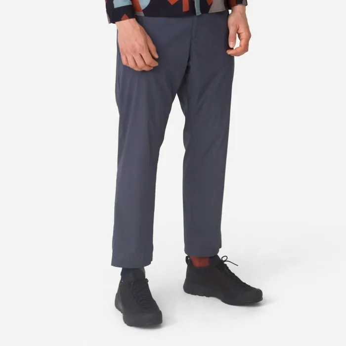 Men Rapha Snow Peak DWR Light Pant Dark Greyoffwhite Rapha Archive