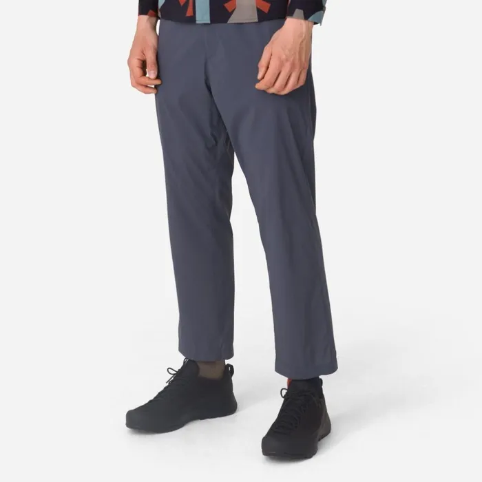 Men Rapha Snow Peak DWR Light Pant Dark Greyoffwhite Rapha Archive