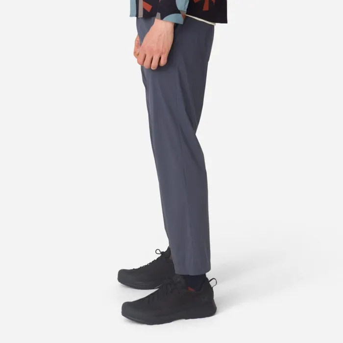 Men Rapha Snow Peak DWR Light Pant Dark Greyoffwhite Rapha Archive