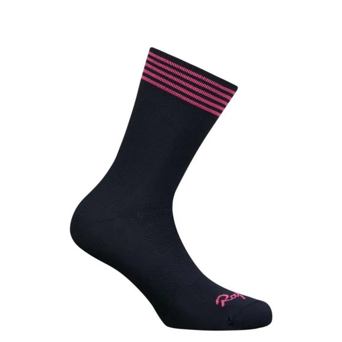Men RCC Pro Team Socks Blackdark Navyhighvis Pinkwhite Rapha Shoes Overshoes and Socks