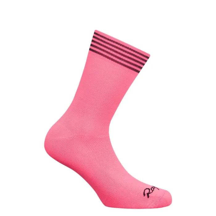 Men RCC Pro Team Socks Blackdark Navyhighvis Pinkwhite Rapha Shoes Overshoes and Socks