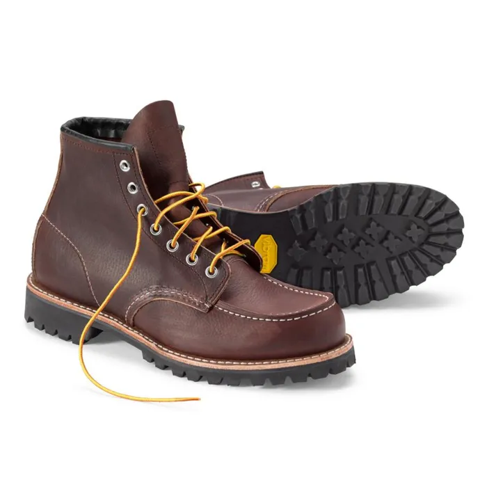 Men Red Wingreg Roughneck Boots Dark Brown Orvis Boots