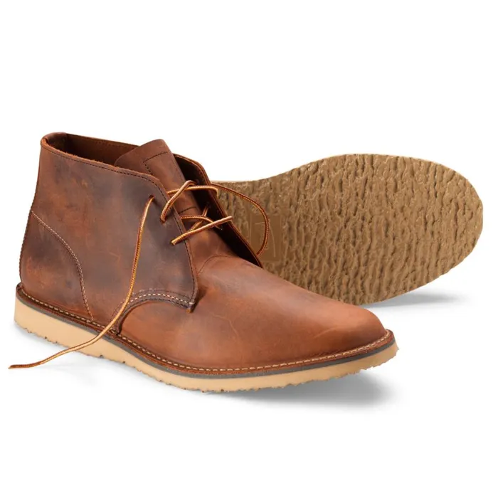 Men Red Wingreg Weekender Chukka Copper Orvis Boots