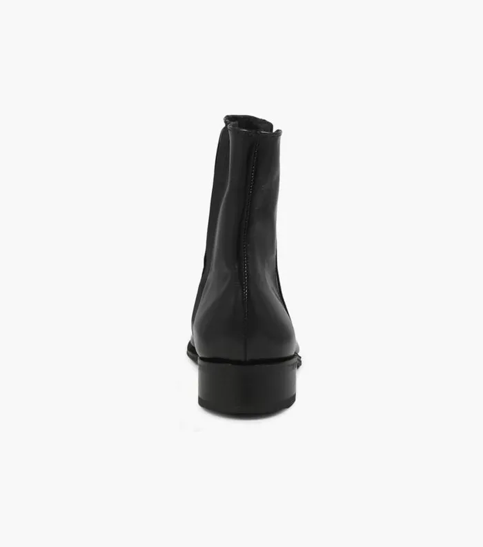 Men Regent Bike Toe Boot Black Florsheim Dress Shoes