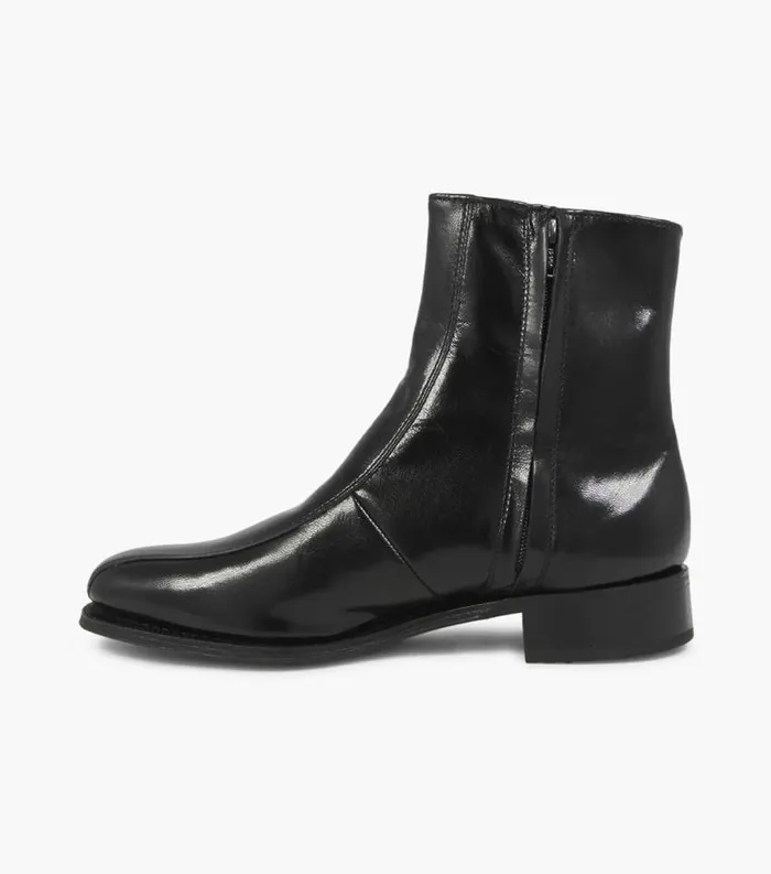 Men Regent Bike Toe Boot Black Florsheim Dress Shoes