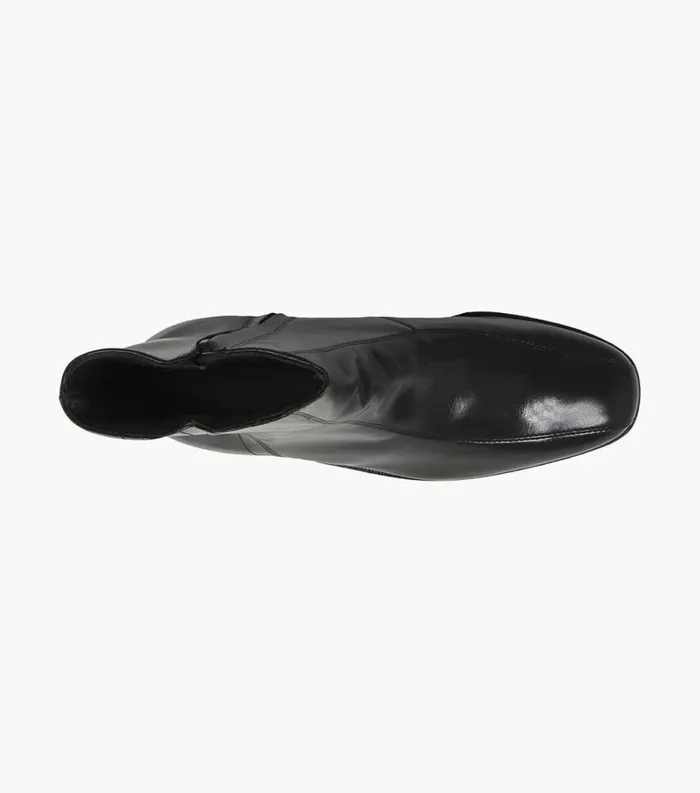 Men Regent Bike Toe Boot Black Florsheim Dress Shoes