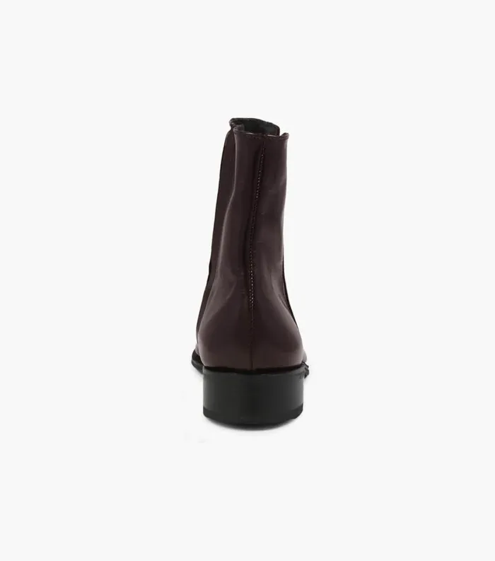 Men Regent Bike Toe Boot Burgundy Florsheim Dress Shoes