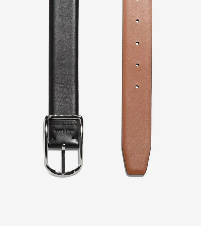 Men Reversible Center Bar Belt Blacktan Cole Haan Belts