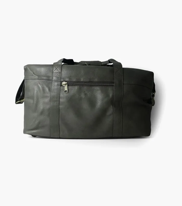 Men Rhyskender Havana Cow Leather Weekend Bag Brown Florsheim Bags