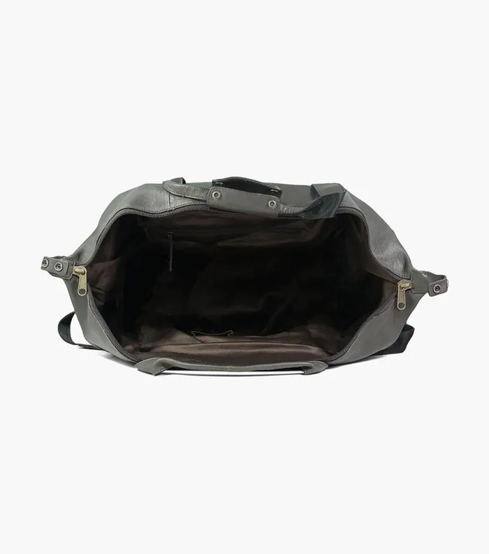 Men Rhyskender Havana Cow Leather Weekend Bag Brown Florsheim Bags