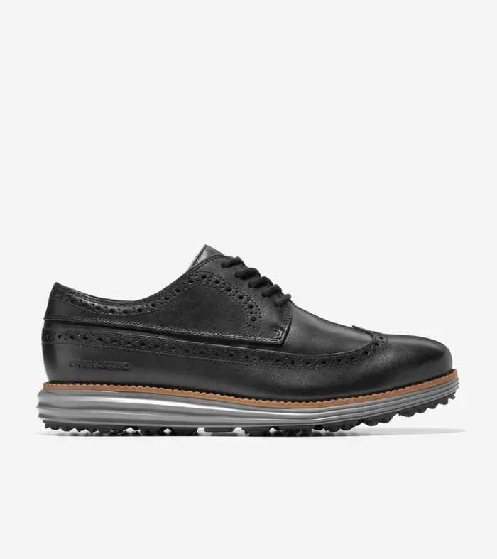 Men riginalGrand WaterResistant Golf Shoe Blacknaturalquiet Shade Cole Haan Oxfords