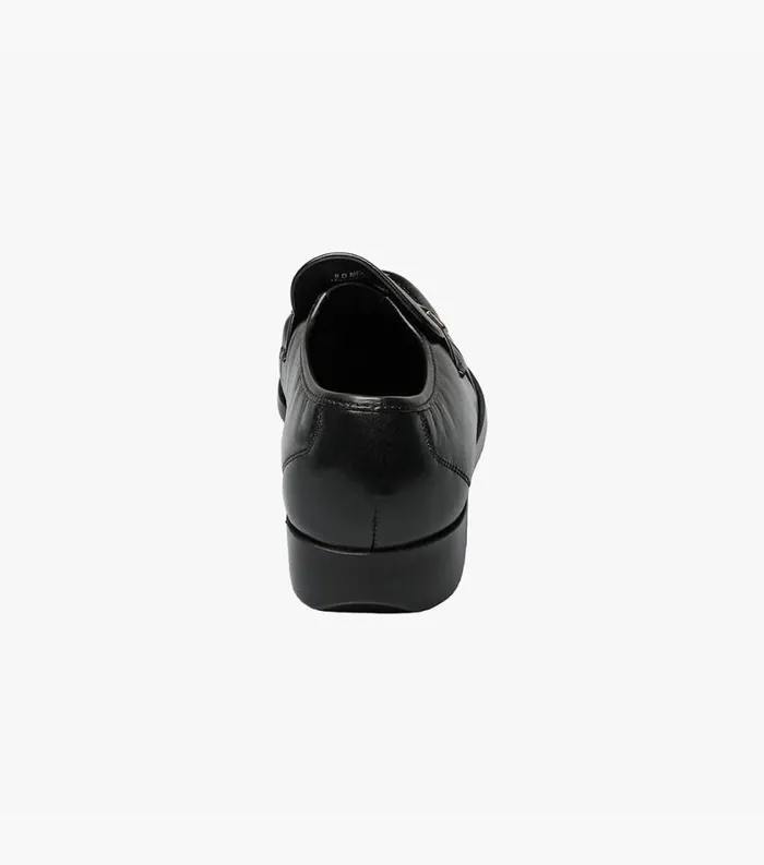 Men Riva Moc Toe Bit Loafer Black Florsheim Florsheim Comfortech