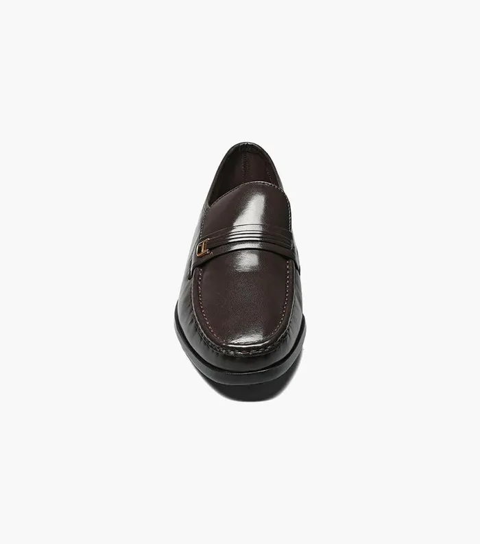 Men Riva Moc Toe Bit Loafer Brown Florsheim Florsheim Comfortech