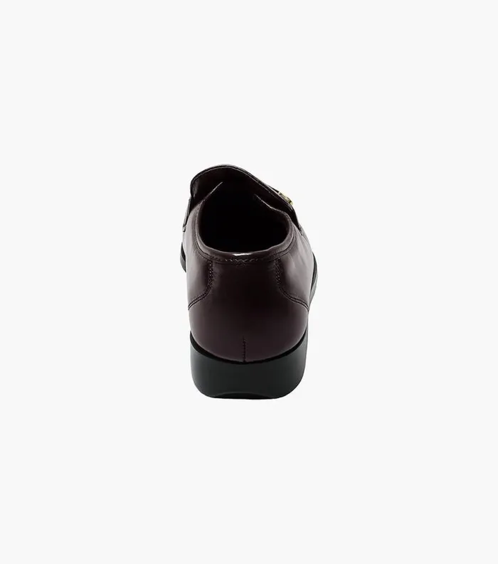 Men Riva Moc Toe Bit Loafer Burgundy Florsheim Florsheim Comfortech