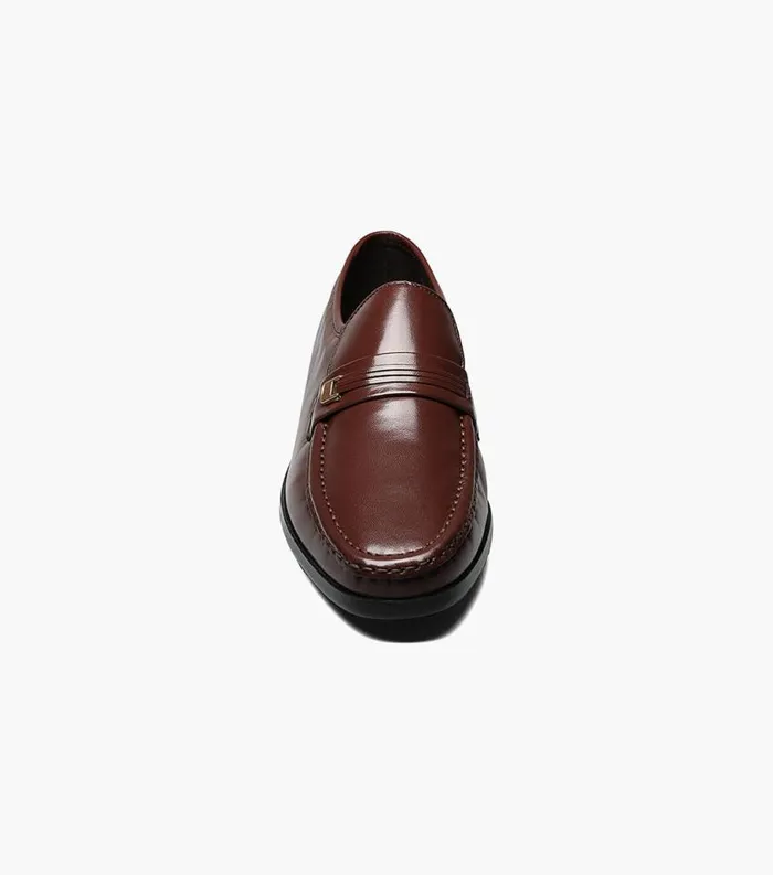 Men Riva Moc Toe Bit Loafer Cognac Florsheim Florsheim Comfortech