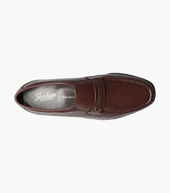 Men Riva Moc Toe Bit Loafer Cognac Florsheim Florsheim Comfortech