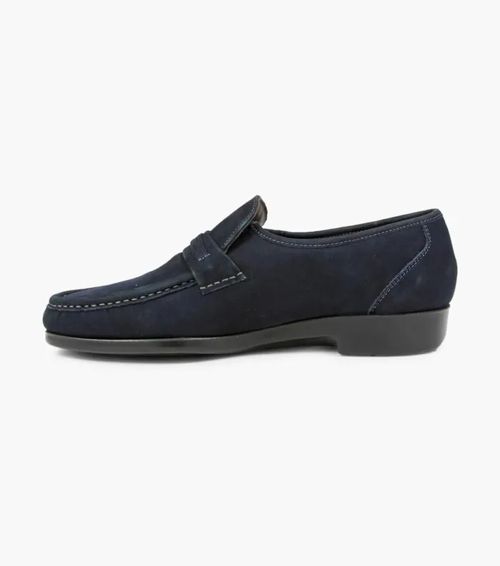 Men Riva Moc Toe Bit Loafer Indigo Florsheim Florsheim Comfortech