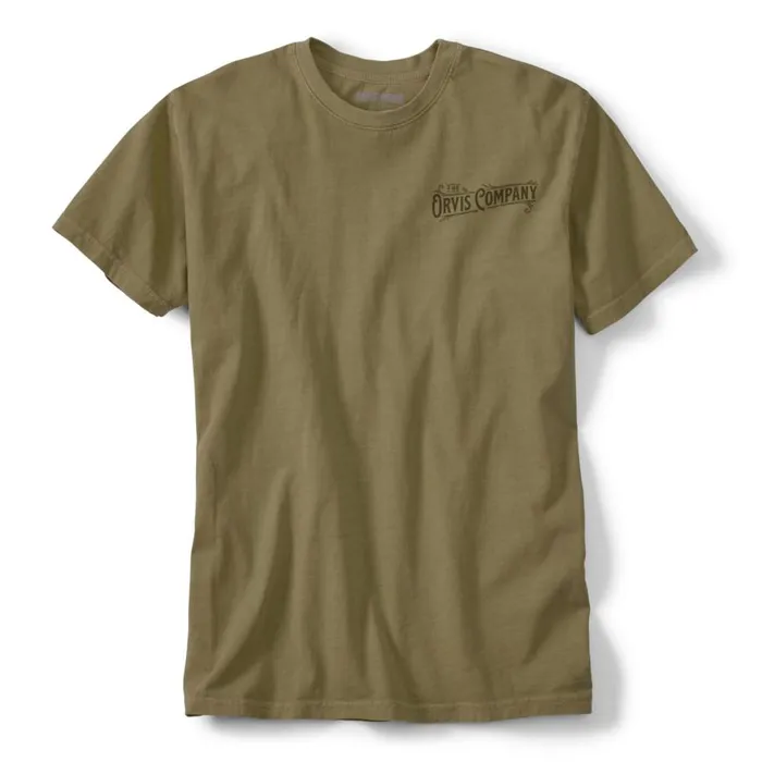 Men River Dog Tee Light Olive Orvis Shirts