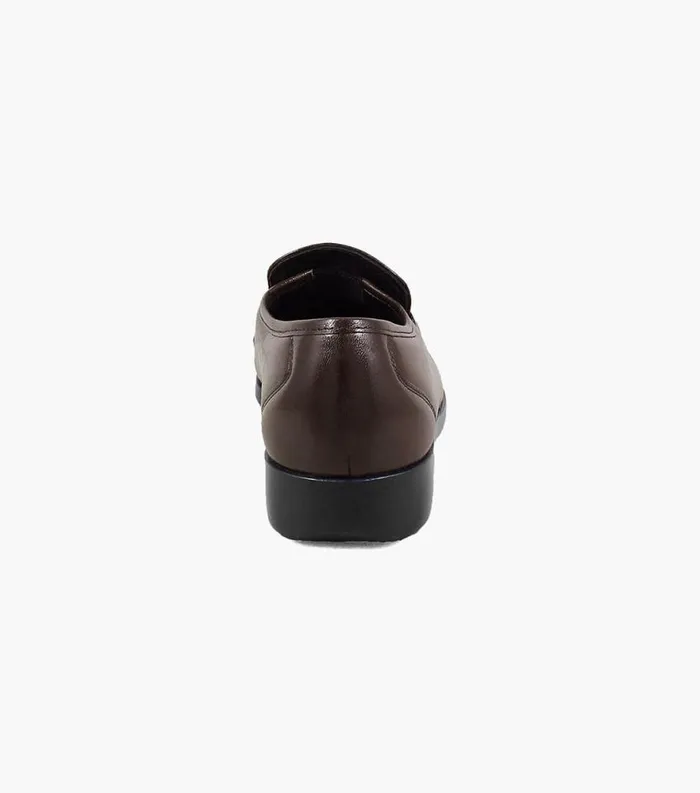 Men Rovito Moc Toe Bit Loafer Brown Florsheim Dress Shoes