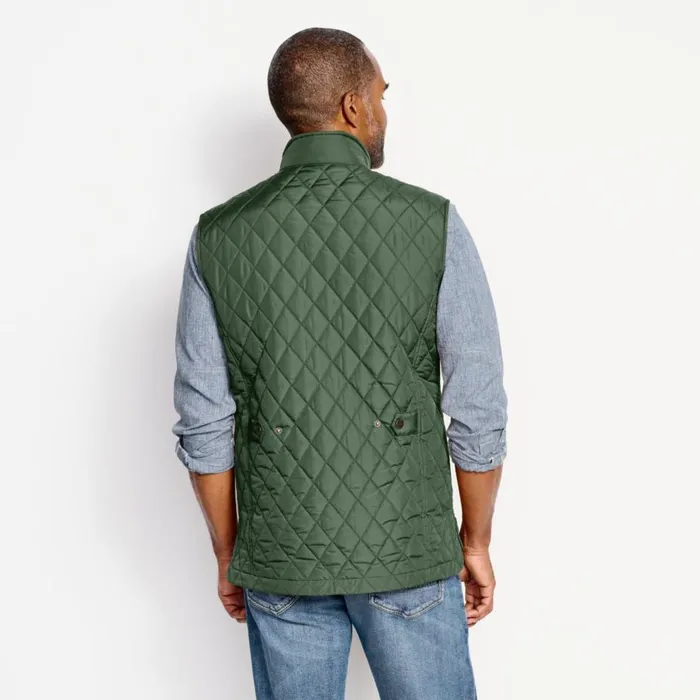 Men RT7 Quilted Vest Dark Pine Orvis Jackets