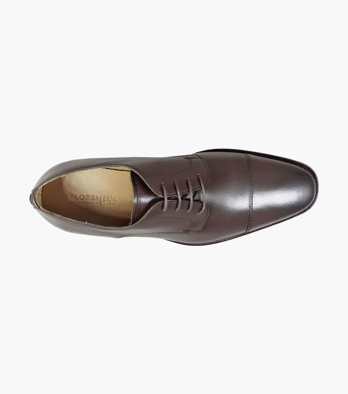 Men Sabato Cap Toe Oxford Brown Florsheim Dress Shoes