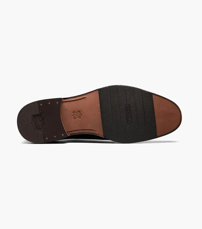 Men Salerno Cap Toe Oxford Black Florsheim Dress Shoes