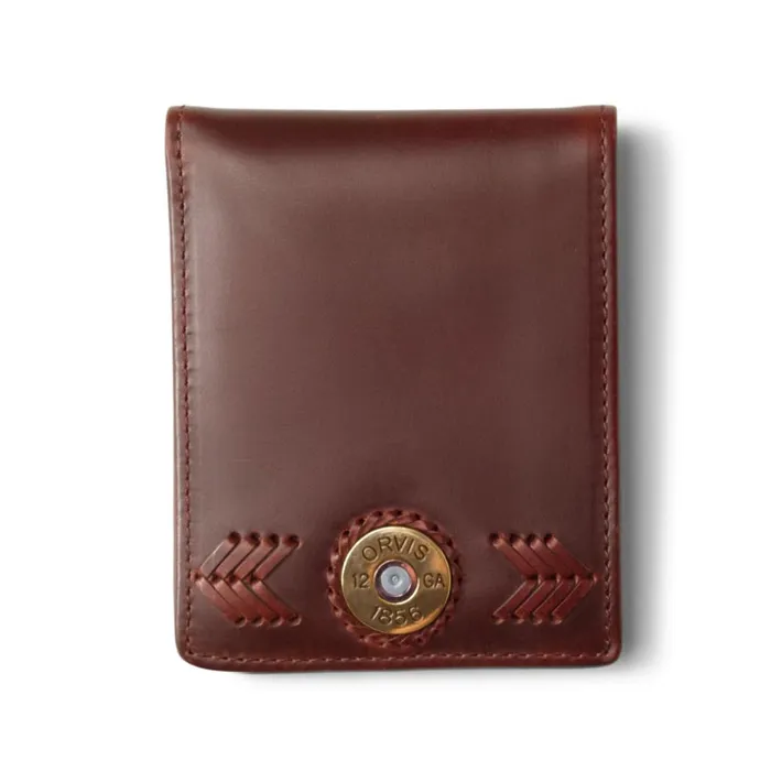 Men Shotshell Wallet Brown Orvis Wallets