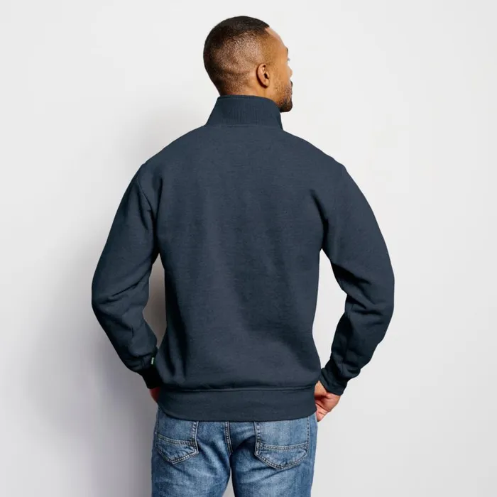 Men Signature QuarterZip Sweatshirt Dark Navy Orvis Sweatshirts