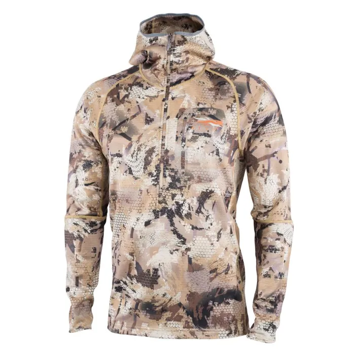 Men Sitka Grinder Hoodie Marsh Orvis Fleece