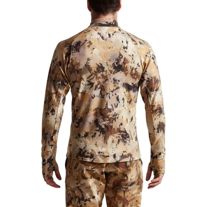 Men Sitkareg Core Merino 330 HalfZip Marsh Orvis Shirts