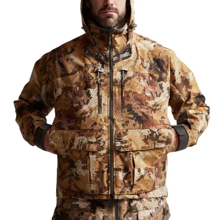 Men Sitkareg Delta Pro Wading Jacket Marsh Orvis Jackets