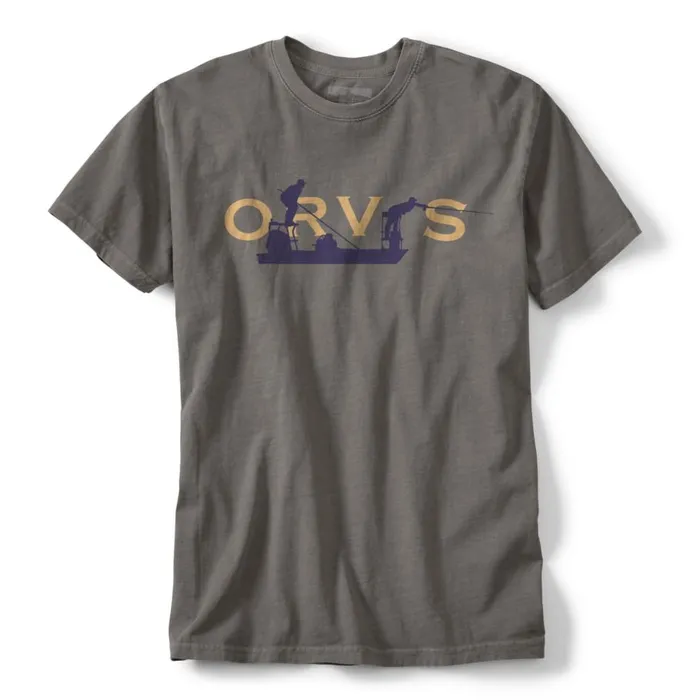 Men Skiff Style TShirt Metal Orvis Shirts