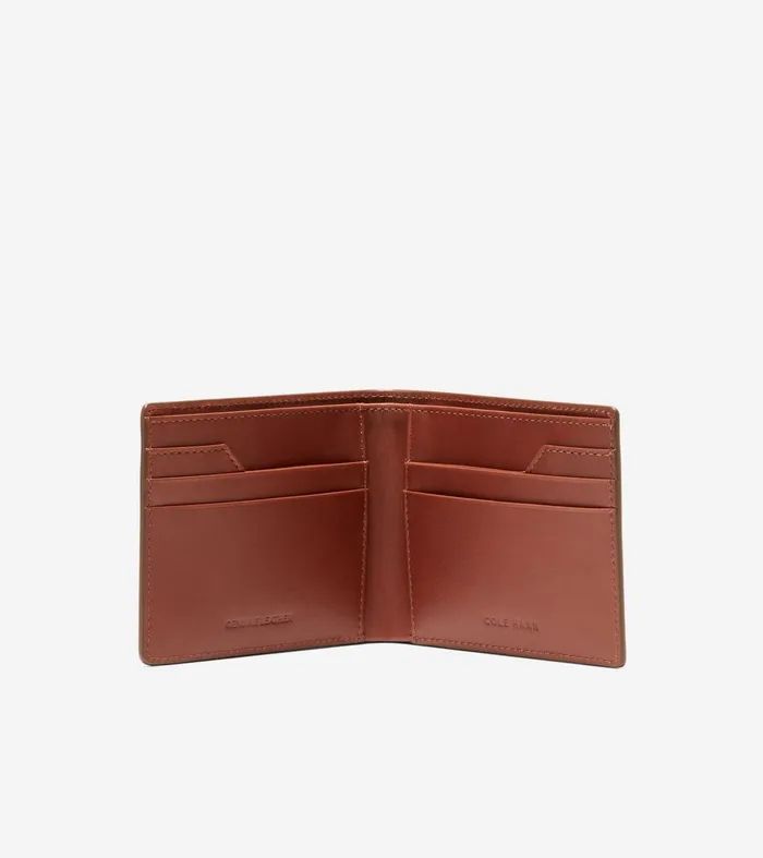 Men Slimfold With Valet Key Ring Tan Cole Haan Wallets