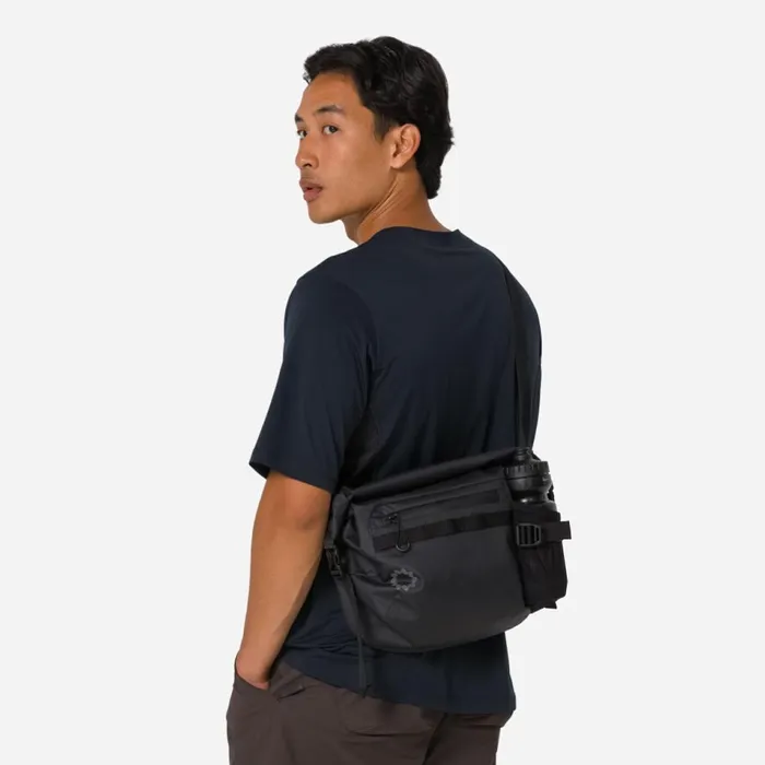 Men Slingpack Black Charcoal Rapha Hats Gloves and Accessories