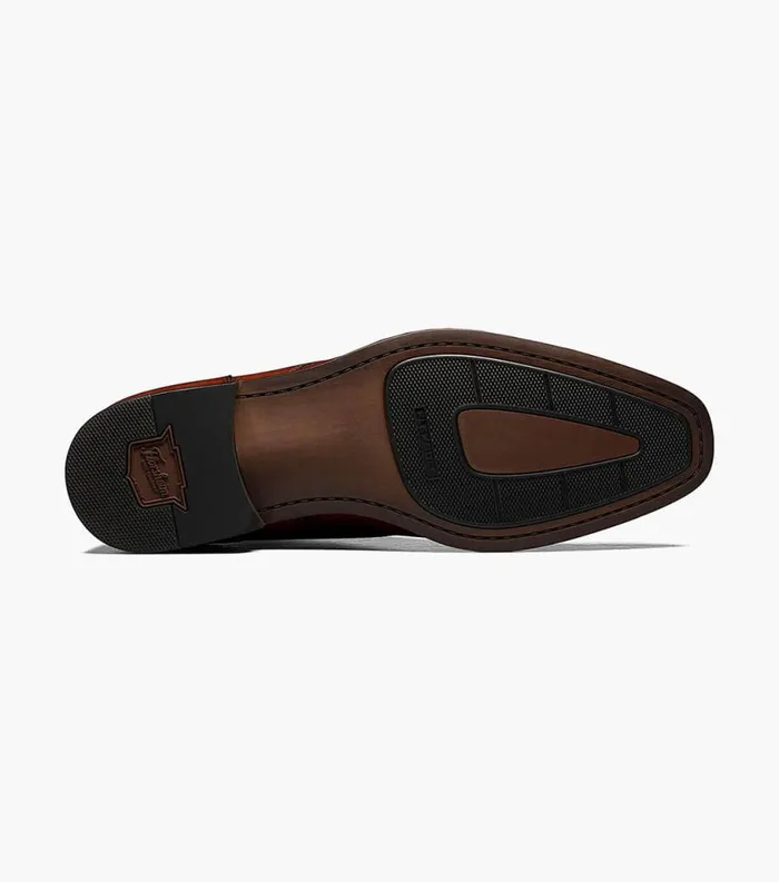 Men Sorrento Plain Toe Chukka Boot Cognac Florsheim Boots